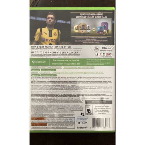 XBOX 360 FIFA 17 Ultimate Teams Legends Official Licensed Product - Picture 2 of 4